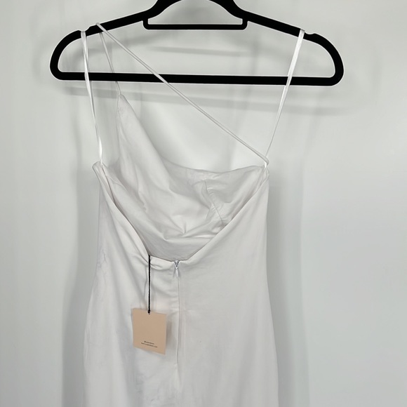 superdown Brynn Ruched Midi Dress in White S - Picture 5 of 9